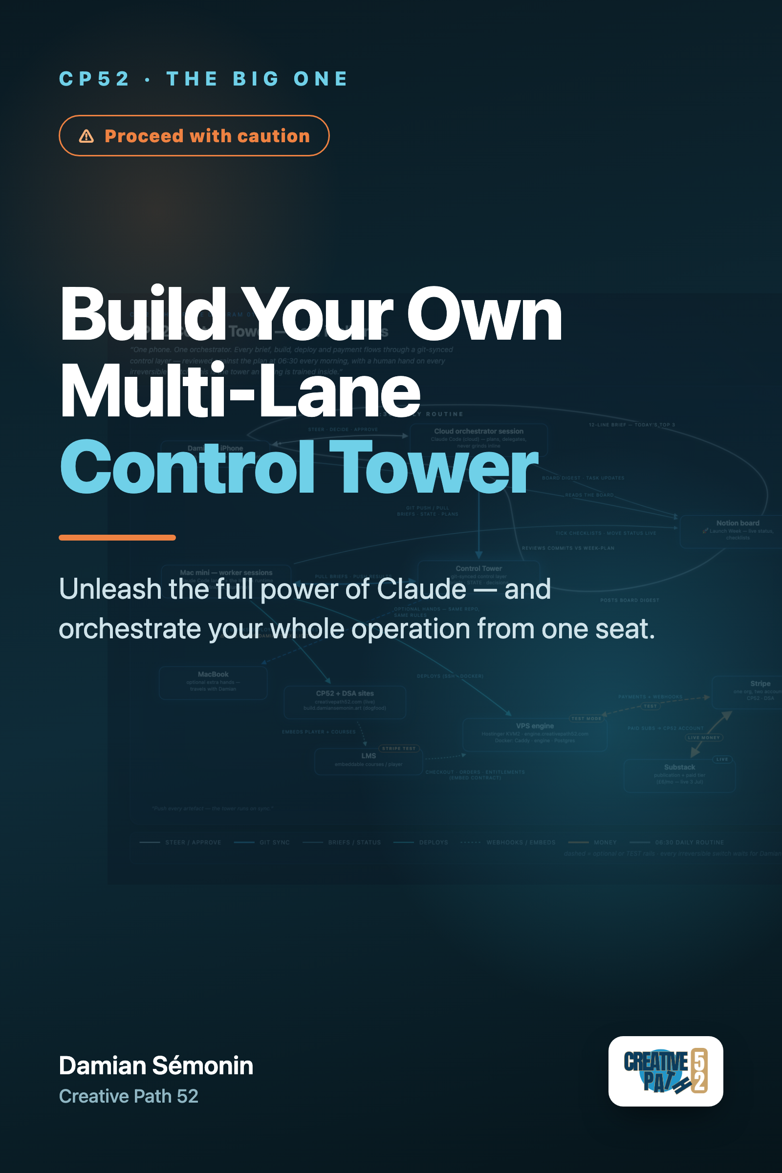 Cover: Build Your Own Multi-Lane Control Tower, a Creative Path 52 technical paper by Damian Sémonin