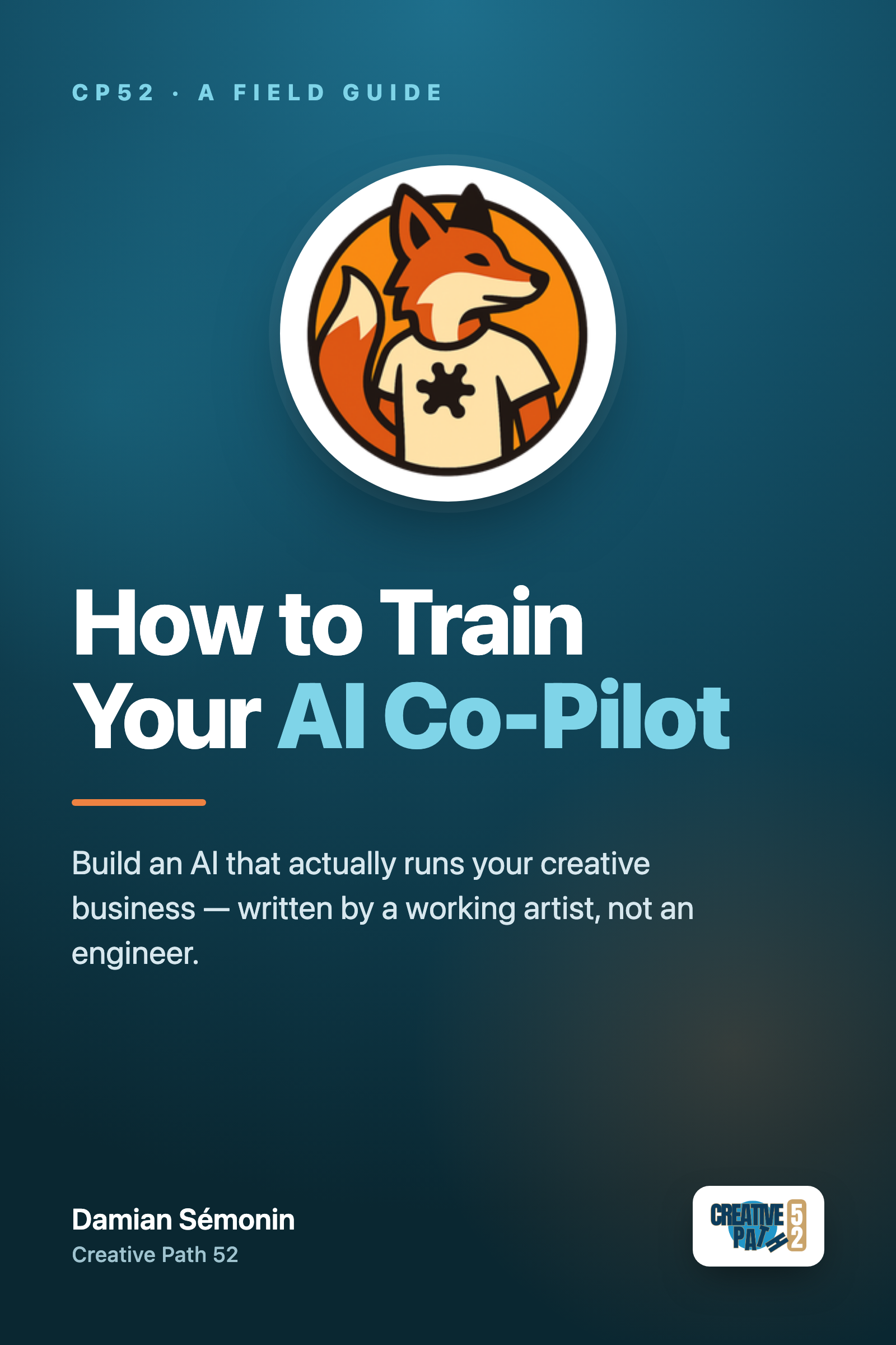 Ebook cover: How to Train Your AI Co-Pilot, by Damian Sémonin